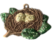 Christmas Nest Ornament (схема)